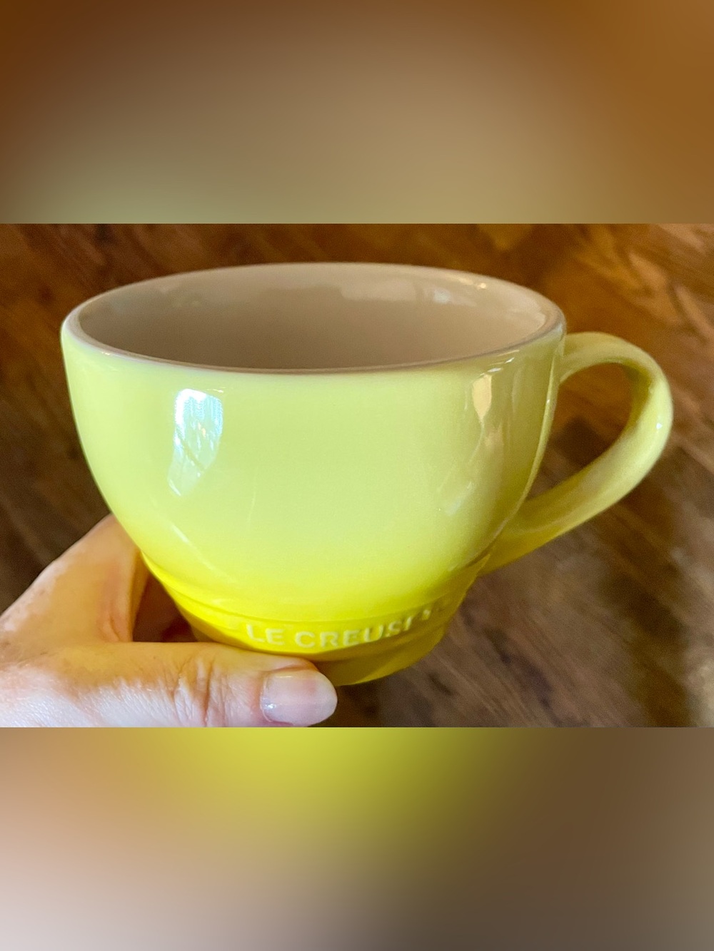 NEW Le Creuset SOLEIL Giant Cappuccino Mug